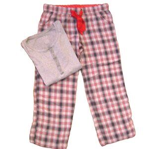 Sonoma Women's Sleepwear The Most Wonderful Pajamas 2-Piece Set Gray Medium
